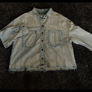 Denim Button Up Shirt